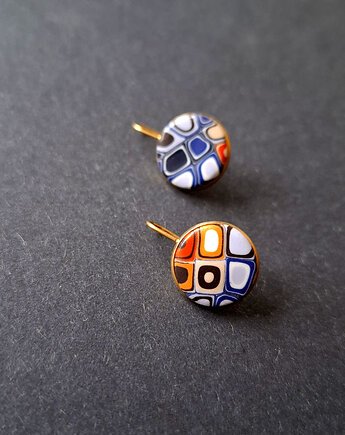 Kolczyki barwne odbicia no6, Motywator Eweliny