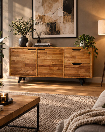 KALVAG komoda 140 dębowa, Jaku Design