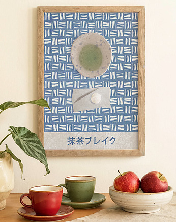 Plakat Matcha - japońska herbata, minimalmill