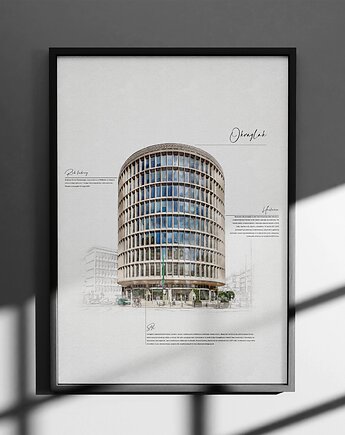 Plakat Poznań - Okrąglak, Peszkowski Graphic