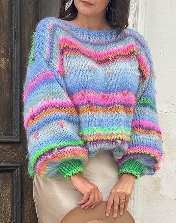 Sweter Blue Butterfly, Oh! Sweater