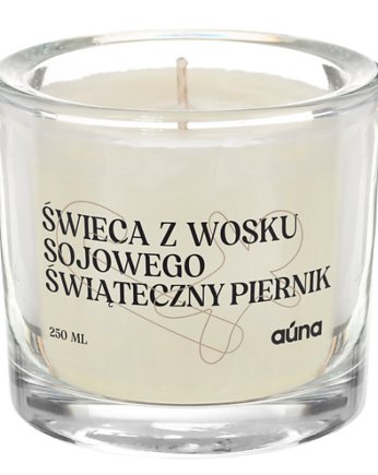 Świeca sojowa świąteczny piernik, Auna