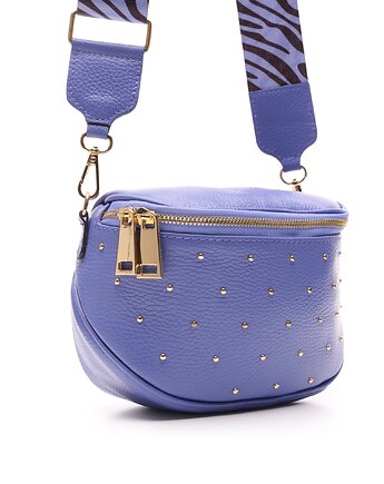 Torebka skórzana z ćwiekami (6536), BOSCCOLO