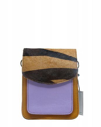 Torebka damska na telefon listonoszka skóra naturalna eko OLIVKA, Olivka Warsaw