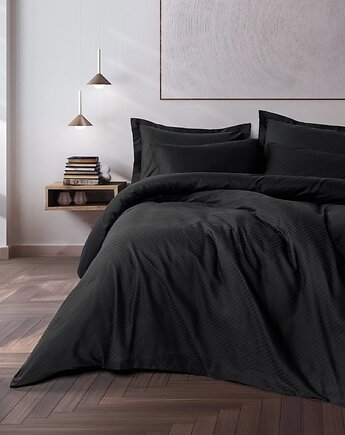 Zestaw pościeli 22 Owce - PLAIN 100% bawełna czarny 200x220 cm, dr_studio