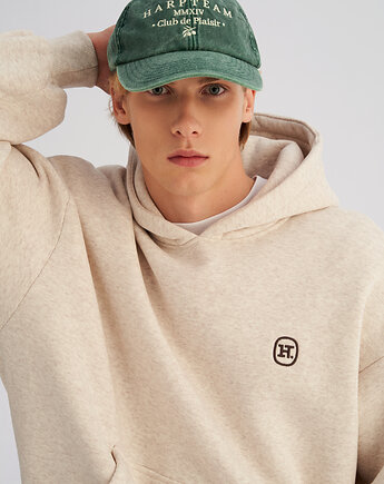 Sprana czapka z daszkiem VINTAGE zielona, HARP TEAM