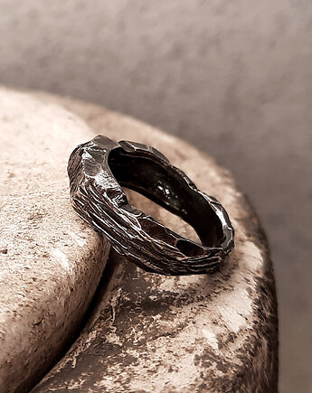 Pierścionek - sygnet HARD rozmiar 32-33, ZIĘBA