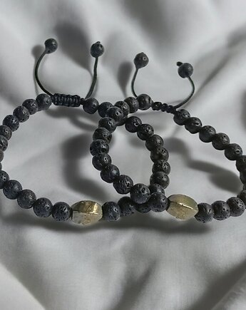 Komplet dla pary : PIRYT & LAWA :: długość regulowana, kaktusia