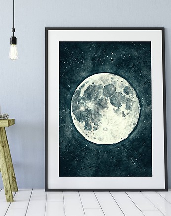 Moon. Plakat, Malgorzata Domanska