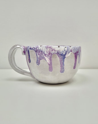 Kubek ze spiącym kotem wewnątrz 350 ml, White Cup