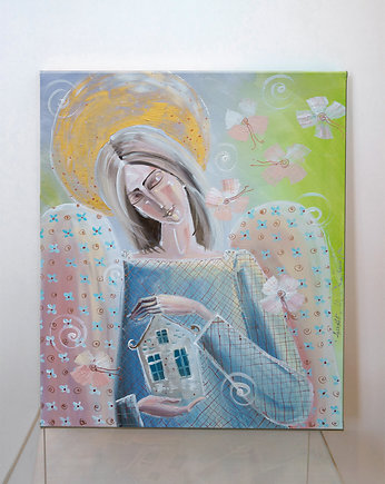 "Dom zastąpi cały świat..." (Giclee), 4mara Marina Czajkowska