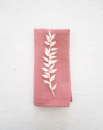 Serwetka Lniana Heavy Linen Dusty Pink, so linen!