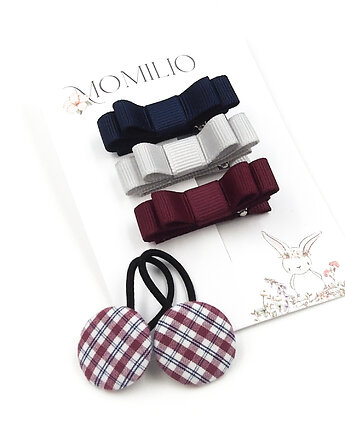 Komplet do włosów gumeczki i spineczki Charlotte, Momilio
