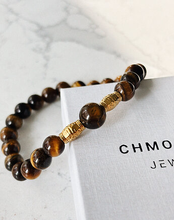Bransoletka męska Tygrysie Oko, Chmolowska Jewellery