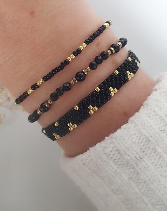 Komplet bransoletek z turmalinem, LEI handmade 