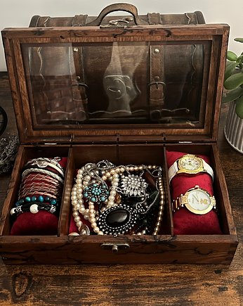 Pudełko na  bransoletki i łańcuszki i zegarki, TreeTrue