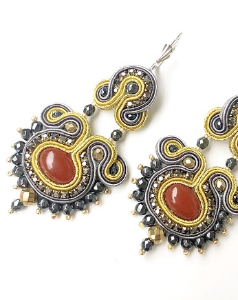 Sutaszowe kolczyki AGADIR, Sylwia Żak