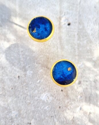 Kolczyki z kolekcji Lapis Lazuli, Slow Jewelry