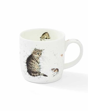Kubek Porcelanowy Cat and Mouse 310 ml, OKAZJE - Prezent na 40 urodziny