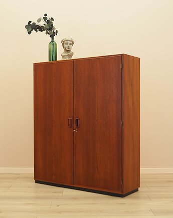 Szafka tekowa, duński design, lata 60, projektant: B, Przetwory design