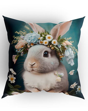 Poduszka ozdobna na wielkanoc z zajączkiem, MOJAMAJA