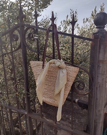 Makota cotton scarf lemon 67cm