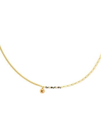 Baby Bestseller! Naszyjnik z Kamieniem dalmatyńskim, Kulka Bransoletki