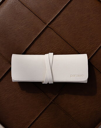 Kolczyki pozłacane Biały organizer na biżuterię, Paraiso