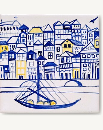 Porto i Ribeira - portugalski klasyk, AZUL kafelki