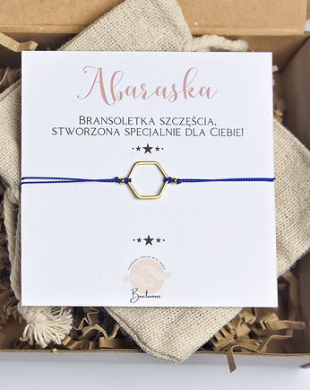 Bransoletka Szczęścia z sześcianem., Boselamose