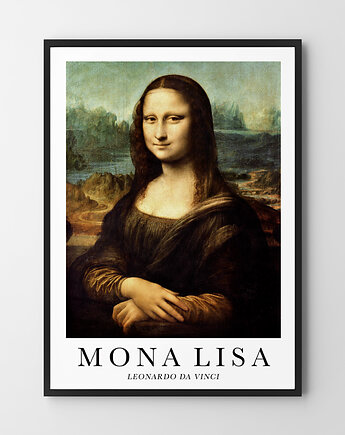 Plakat Mona Lisa w klasycznej wersji, HOG STUDIO