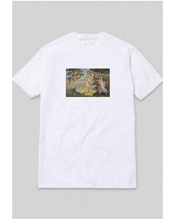 T-shirt Art For Sale White Tee, Back to Black