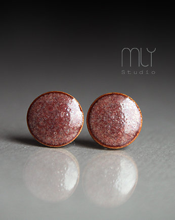 Kolczyki ceramiczne Speckled, Magda Łysiak