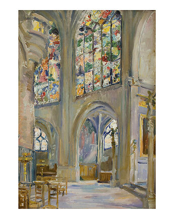 Kartka Premium - Stanisław Wyspiański  "Saint Etienne", Galeria LueLue