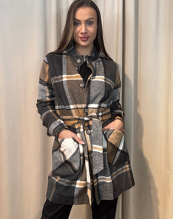 Żakiet w kratę, SOLO moda