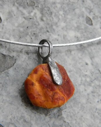 Surowy bursztyn  - naszyjnik, Beata Trotter