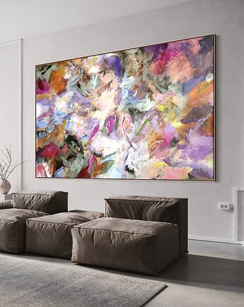 Obraz abstrakcyjny 140x100cm, Dorota Ferens