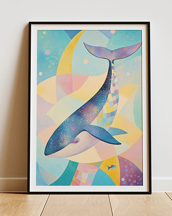 Plakat - Orka w pastelach, Harry Monkey