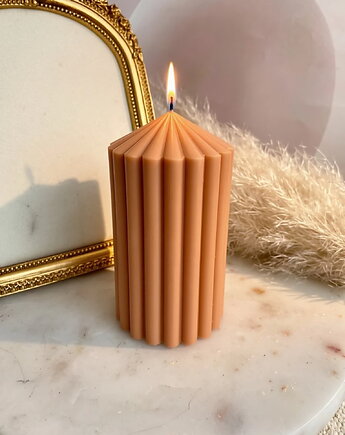 Świeca ekologiczna sojowa dekoracyjna "Terracotta" 120x70mm, Coccola JEWELLERY