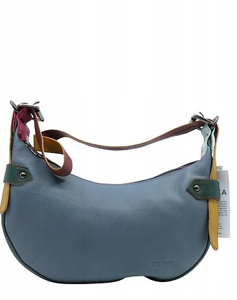 Torebka damska skórzana na ramię modna regulowany pasek zero waste OLIVKA, Olivka Warsaw