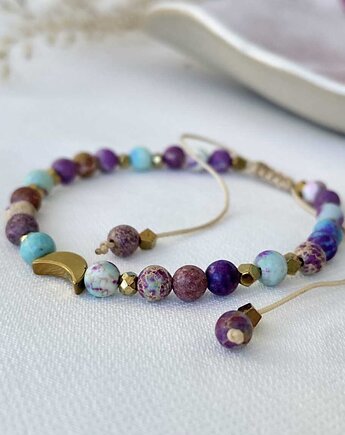 Bransoletka z Jaspisem Księżyc, Szmaragdowa Polana