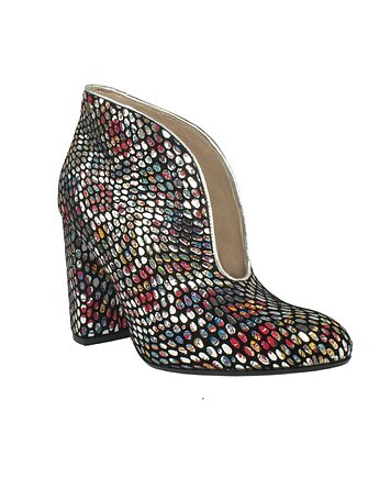 Botki skórzane  wsuwane - disco  (5187), BOSCCOLO