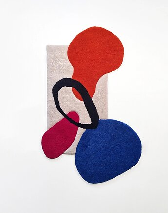Dywan Wełniany "ABSTRACT" Ręcznie Robiony Designerski, Eva May Studio