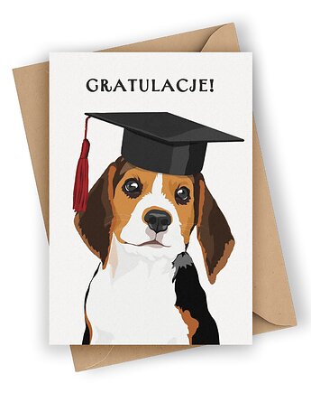 Kartka z okazji ukończenia szkoły- Gratulacje!, Czarna Owca Karteczki