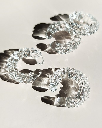 Szklana nausznica "Crystal", Joanna Muzyka Studio