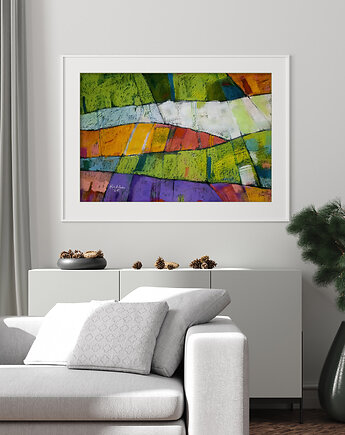 Milanówek - plakat 50x70, Katarzyna Radzka