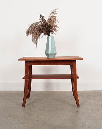 Stolik tekowy, duński design, lata 70, produkcja: Dania, Przetwory design