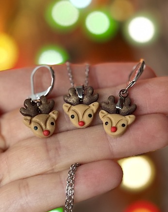 ZESTAW- RENIFERKI stal chirurgiczna pomysł na prezent, Dont Bite