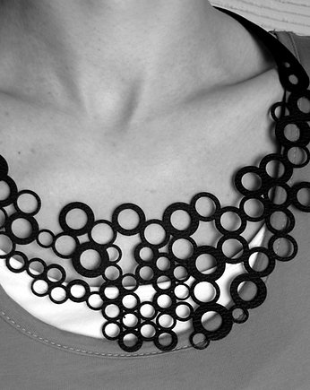 BlackEcoNecklace 4, felt label