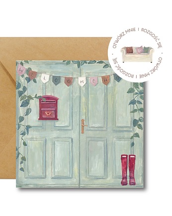 Kartka na nowy dom - mieszkanie - parapetówkę  Hi Little, HI LITTLE